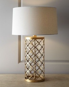 Orbit Dome Metal <b>Table</b> Lamp Mid Century Modern <b>Gold</b> Finish Sculptural Design Luxury <b>Bedside</b> Accent Lighting - Product Image 5