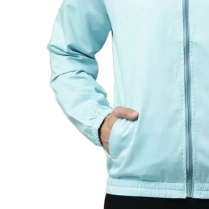 Chaqueta de mezclilla de alta calidad, única, de talla grande, con logo de empresa impreso, personalizada, con lavado ácido y efecto desgastado. - Product Image 6