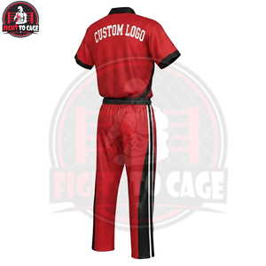 Uniforme de kickboxing freestyle de qualité supérieure avec coutures renforcées, anti-rétrécissement, uniforme d'arts martiaux freestyle, best-seller - Product Image 3