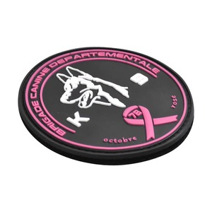 Your Own Logo, Color, Text, Name & Numbers 3d Rubber Silicone PVC <b>Patches</b> Accessories Hook & Loop Soft Rubber PVC <b>Patch</b> - Product Image 3
