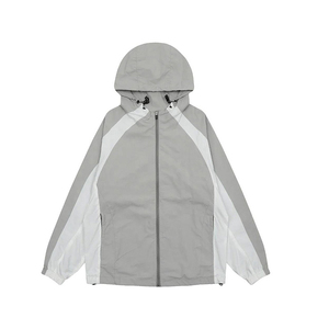 Chaqueta Cortavientos Impermeable y Transpirable de Poliéster con Capucha, de Alta Calidad, para Hombre - Product Image 1