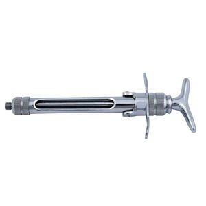 Seringue dentaire de précision professionnelle, conception lisse et réutilisable, procédures manuelles, acier inoxydable léger, instruments chirurgicaux - Product Image 5