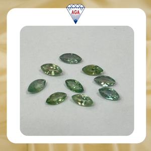 Piedra Preciosa Suelta de Crisoberyl Alejandrita Natural Rara, Corte Marquesa 3.5x7mm, Cambio de Color, Calibrada, Grado Joyería Fina de la India - Product Image 2