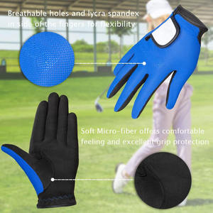 Gants de golf pour enfants, pour jeunes garçons et filles, gants de golf junior respirants en microfibre pour main droite et gauche - Product Image 2