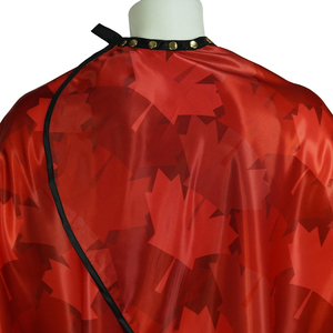 ผ้าคลุมตัดผมคุณภาพสูง พิมพ์ลายสวยงาม กันน้ำ ปรับขนาดได้ที่คอ - Product Image 3