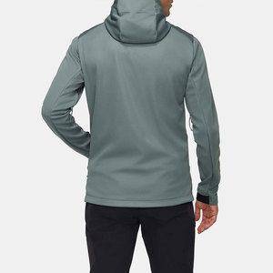Customized <b>Men's</b> Softshell Zip up <b>Jackets</b> Thicker Winter Warm Outdoor Working wear Waterproof Soft Shell <b>Jackets</b> - Product Image 5