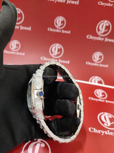 High Quality Fully Customized Fully <b>Iced</b> <b>Out</b> Bling <b>Watch</b> Moissanite Diamond <b>Watch</b> Mens Luxury Hip Hop <b>Watch</b> for Fashion Jewelry - Product Image 4