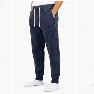 Custom Acid Wash Jogger Trousers <b>Vintage</b> Cotton Washed <b>Pants</b> Relaxed Fit Casual Streetwear Wholesale Apparel Manufacturer - Product Image 4