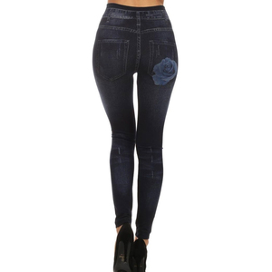 Leggings de sublimation pour femmes, leggings de yoga de sublimation pour femmes, leggings de sublimation pour femmes à taille haute 230 g/m² en soie double brossée - Product Image 6