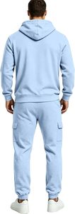 Conjunto Deportivo de Forro Polar para Hombre con Cierre Completo, Bordado Personalizado, Corte Atlético y Materiales Deportivos de Alta Calidad - Product Image 3