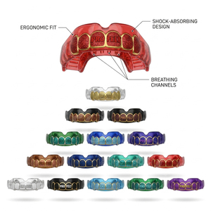 Lightweight Flexible Mouth Guard for Boxing MMA Teeth Protection Boil & Bite Mouthpiece for Adults & Youth Sports Dental Guard - Product Image 1