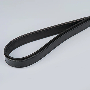 2026 Top Selling High Quality Wholesale Luxury Adjustable And Secure Buckle Custom Design Leather Dog Leash - Product Image 5