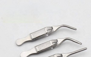 Pinces Bulldog Atrauma en acier inoxydable pour chirurgie vasculaire, droites et courbées, instrument atraumatique - Product Image 2