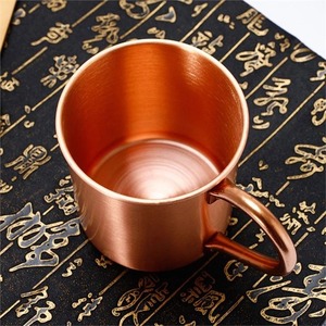100% Pure Copper <b>Moscow</b> <b>Mule</b> Mug with Brass Handle Hammered Design-Party Use Portable & Dishwasher Safe for All Beverages - Product Image 3