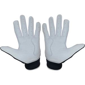 Guantes de Bateo de Béisbol Profesionales OEM con Palma de Cuero Genuino y Opciones de Color Personalizadas para Equipos, para Compradores Mayoristas - Product Image 3