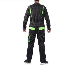 Industrial Men's Safety Polyester Hi Vis Fire Resistant Overall Jacket Trouser Durable Work Uniform Factory Weld Workwear - Product Image 1