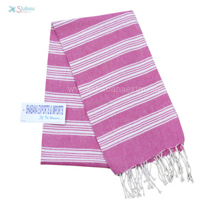 Jacquard Weave Turkish Hammam <b>Towels</b> Lightweight Cotton Quick Dry Peshtemal With Tassels For Spa <b>Travel</b> <b>Beach</b> - Product Image 5