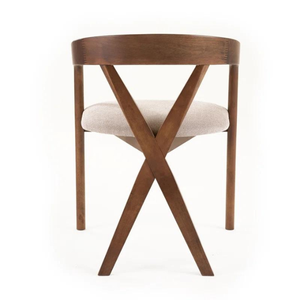 เก้าอี้รับประทานอาหารดีไซน์มินิมอล ทำจากไม้สักแท้ สำหรับเฟอร์นิเจอร์ในบ้าน พร้อมโครงสร้างที่แข็งแรงทนทาน - Product Image 4