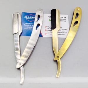 มีดโกนสแตนเลสใบมีดแบบถอดเปลี่ยนได้สำหรับแหนบขนตาที่มีสีทองหรือสีเงิน - Product Image 2