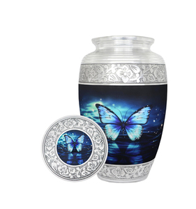 Urnas Funerarias Decorativas de Latón para Cenizas de Adultos, Urnas Hechas a Mano para Hombres y Mujeres - Product Image 1