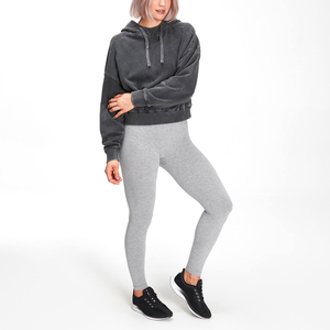 Sweat à capuche oversize vintage en molleton pour femme, avec logo personnalisé sur le devant, effet délavé à l'acide, idéal pour l'hiver - Product Image 6