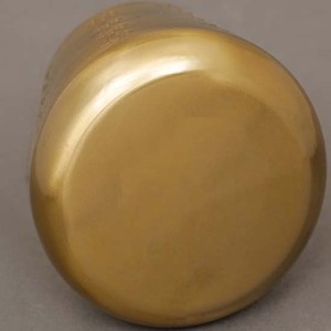 เทียนหอมในโถโลหะตกแต่ง โถโลหะสีทองทำมือ และเทียนไขถั่วเหลือง - Product Image 3