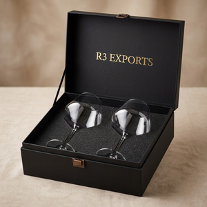 Copa de Vino de Borosilicato Hecha a Mano con Logotipo Personalizado, 700 ml, para Regalos Corporativos y Kits de Bienvenida Promocionales - Product Image 1