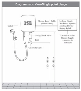 <b>Electric</b> <b>Tankless</b> <b>Water</b> <b>Heater</b> - Product Image 4