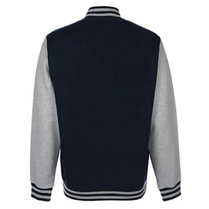 2025 Wholesale Custom Wool Body Leather Sleeves Varsity Jackets <b>Men</b> Winter Letterman Jackets OEM Factory Pakistan - Product Image 4