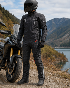 Pantalon de moto en Cordura polyester/coton, imperméable, avec protections CE, imprimé par transfert thermique, pantalon de motard personnalisé OEM Hike Impex Made - Product Image 3