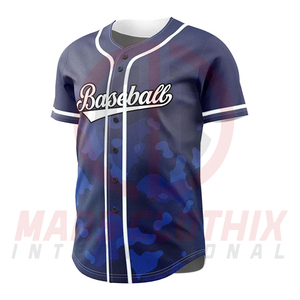 เสื้อเบสบอลโพลีเอสเตอร์ 100% คุณภาพสูง ดีไซน์ทันสมัย ระบายอากาศได้ดี น้ำหนักเบา สำหรับผู้ใหญ่ ปรับแต่งได้ - Product Image 6