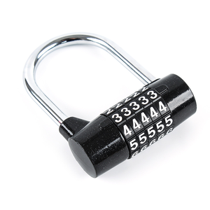 <span class=keywords><strong>Cadenas</strong></span> en U à combinaison alphanumérique en alliage de zinc, réinitialisable, pour la vente en gros et l'approvisionnement OEM - Product Image 5