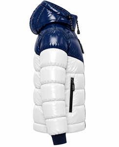 Veste matelassée personnalisée pour homme avec logo OEM, haute qualité, sans manches, avec capuche, veste matelassée d'hiver personnalisée pour homme - Product Image 4