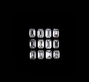 Diamant de laboratoire sur mesure, taille émeraude, couleur E, certifié IGI, pour la fabrication de bijoux - Product Image 2