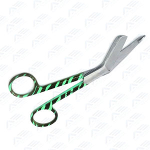 First Aid Instruments 5.5 Nursing Scissors Blunt Tip Distinctive <b>Keyring</b> Medical Lister Bandage Scissor Perfect Nurses Scissors - Product Image 2
