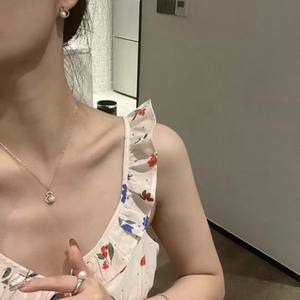 Collier en perles d'eau douce naturelles dégradées Crescent Queen, argent S925, français, pour femmes - Baby3-9, ensembles de bijoux tendance pour - Product Image 4