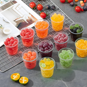 Gobelets froids jetables écologiques et recyclables en PET/PLA de 3 oz/8 oz/10 oz/12 oz, sans BPA, étanches, adaptés au congélateur, pour fêtes et mariages - Product Image 3