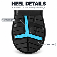 Semelles de chaussures antidérapantes durables pour chaussures de golf, de randonnée et baskets - Légères et sur mesure