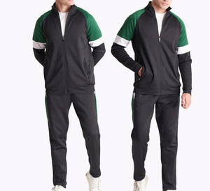 Survêtement à capuche pour homme, couleur unie, longueur intégrale, respirant, 100 % coton, pour l'automne - Product Image 3