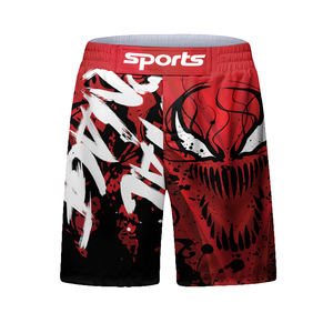 TITAN TREAD WEAR <b>Men's</b> <b>Compression</b> Pants Red Spider Design Digital Print UPF50+ Quick Dry Spandex/Polyester Full-Length - Product Image 5