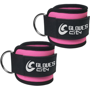 Guantes para Máquinas de Gimnasio con Logotipo Personalizado, Algodón/Nylon, Neopreno Acolchado, Soporte para Entrenamiento con Pesas, Correa de Tobillo con Anillo en D, Cierre Ajustable - Product Image 5