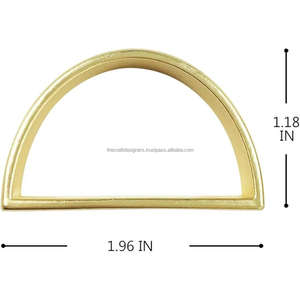 Rond de serviette en laiton TCD modèle approvisionnement demi-cercle porte-mouchoirs hôtels Restaurants cadeaux promotionnels anneaux de serviette peu coûteux - Product Image 3