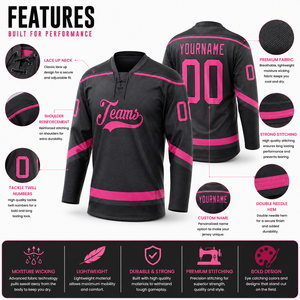 Maillot de hockey sur glace d'hiver doux et durable, conçu pour les joueurs actifs et les équipes, moderne, léger, 100 % polyester, respirant, séchage rapide - Product Image 6