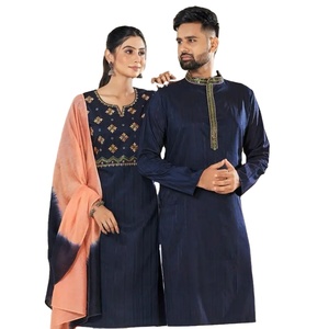 ผ้าคูต้าสําเร็จรูปและงานเย็บปักถักร้อยกับกางเกงมีกระเป๋าและผ้าคูต้าผ้าฝ้ายแท้ - Product Image 1