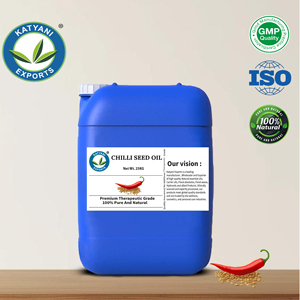 Aceite Portador de Semillas de Chile 100% Puro y Natural (Capsicum annuum) Prensado en Frío, Aceite para Formulaciones Terapéuticas y Cosméticas en India - Product Image 4