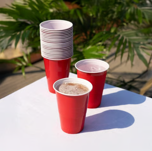 Custom Logo Red Disposable PP <b>Plastic</b> <b>Cups</b> Party <b>Drinking</b> <b>Cups</b> for Cold Beverages Factory Direct OEM Manufacturer - Product Image 1