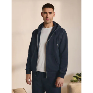 Fabricante personalizado vende sudaderas con capucha de forro polar grueso 100% algodón con envío directo de fábrica para agencias internacionales. - Product Image 1
