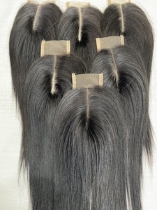 Vente en gros 5x5 Top Closure Vietnam Matière première HD pour Swiss Lace Pas Cher Cheveux Humains Weave Top Lace Wave Style Extensions - Product Image 3