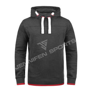 OEM 380 GSM Cotton Polyester Gym Fitness <b>Sweatshirt</b> Custom Printing Blank Training Hoodie Men Sports Oversized Hoodie - Product Image 1