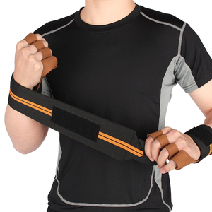 Performance CrossFit Weight Lifting Gloves <b>Half</b> Finger Lightweight Windproof Breathable Anti <b>Slip</b> Grip Adjustable Wrist Fitness - Product Image 4